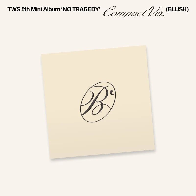 TWS 5th Mini Album - NO TRAGEDY (Compact Ver.) (Blush Ver