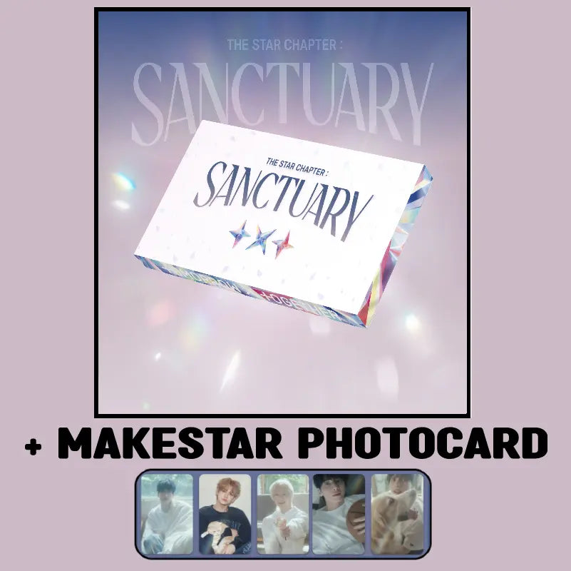 TXT Album - The Star Chapter : SANCTUARY (Angel Ver.) + MAKESTAR TXT Album - The Star Chapter : SANCTUARY (Angel Ver.) + MAKESTAR