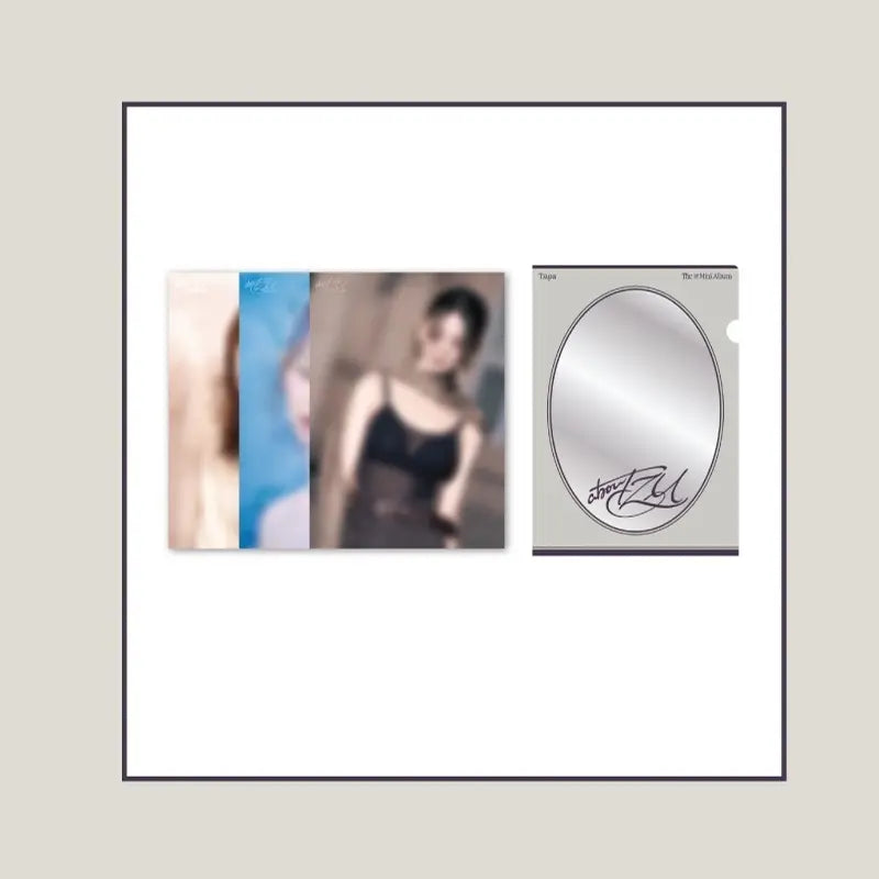 TZUYU aboutTZU Official Merchandise - Poster & L-Holder Set