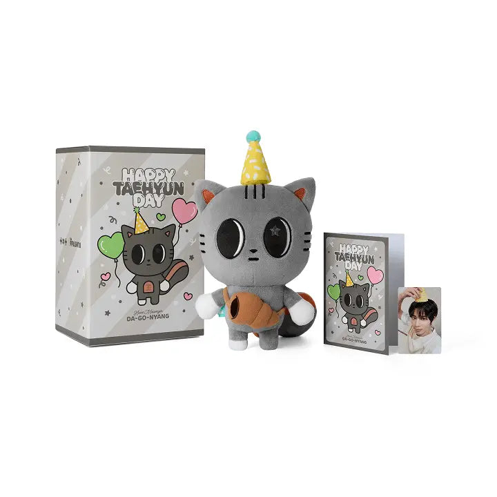 Taehyun Heart Messenger Official Merchandise - DA-GO-NYANG Plush Taehyun Heart Messenger Official Merchandise - DA-GO-NYANG Plush