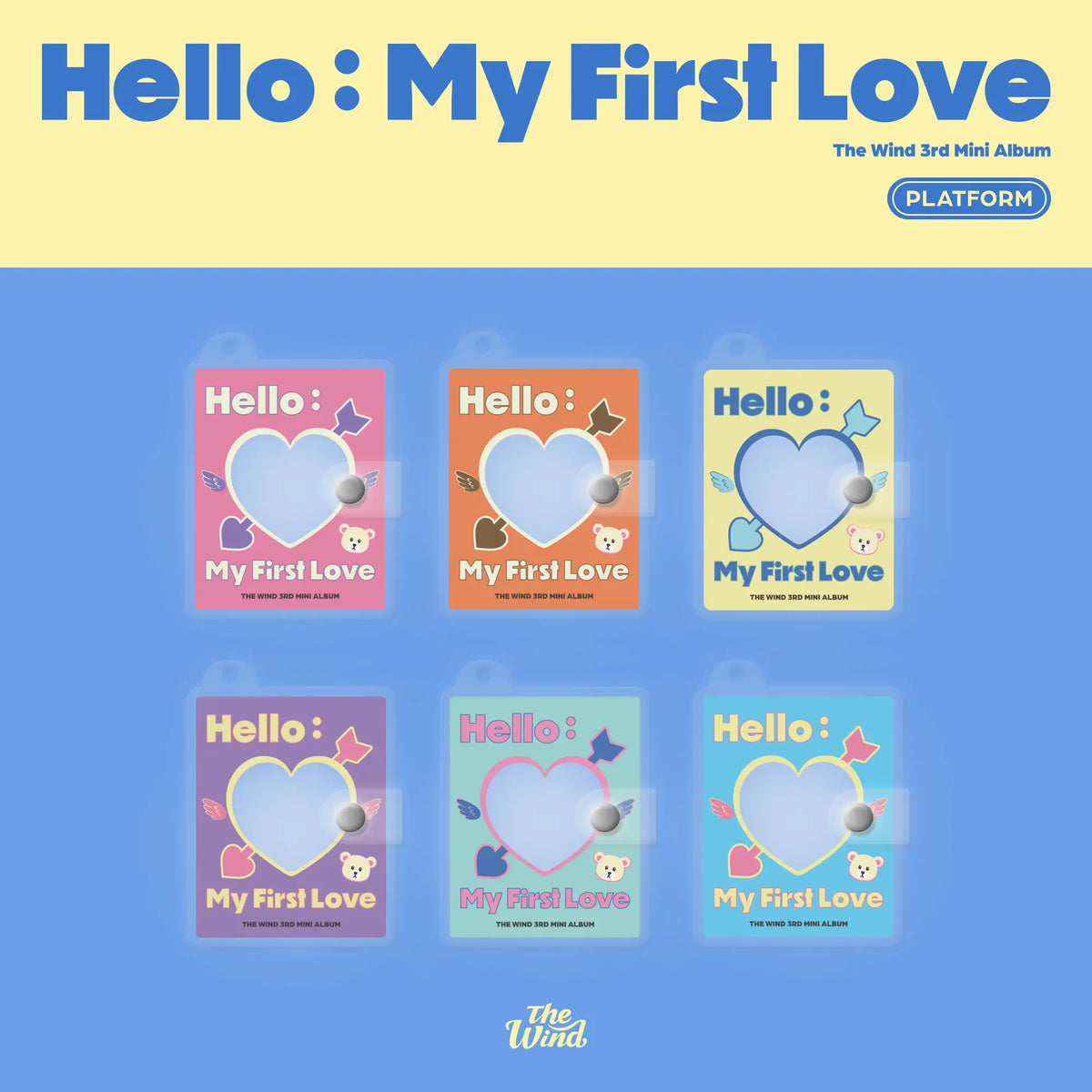 [PreOrder] The Wind 3rd Mini Album Hello My First Love (Platform