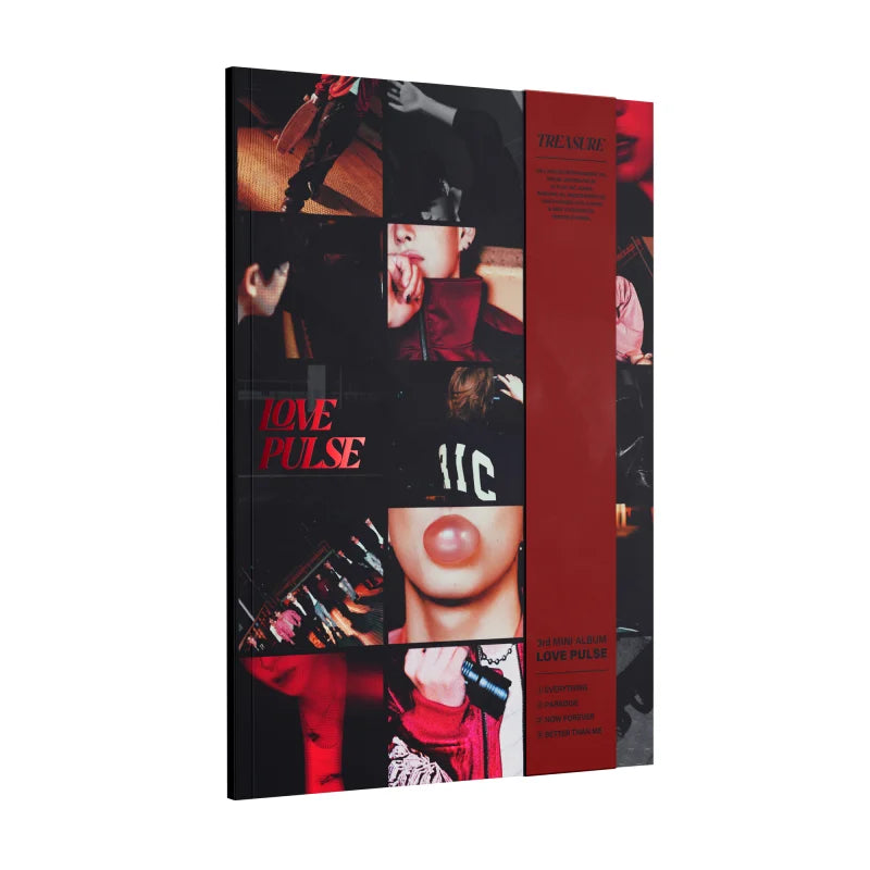 TREASURE LOVE PULSE シリアル6枚 未使用 TREASURE LOVE PULSE / 3RD MINI ALBUM 公式 アルバムトレジャー
