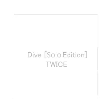[Pre-Order] Twice - Dive (Solo Edition) [Japan Import]