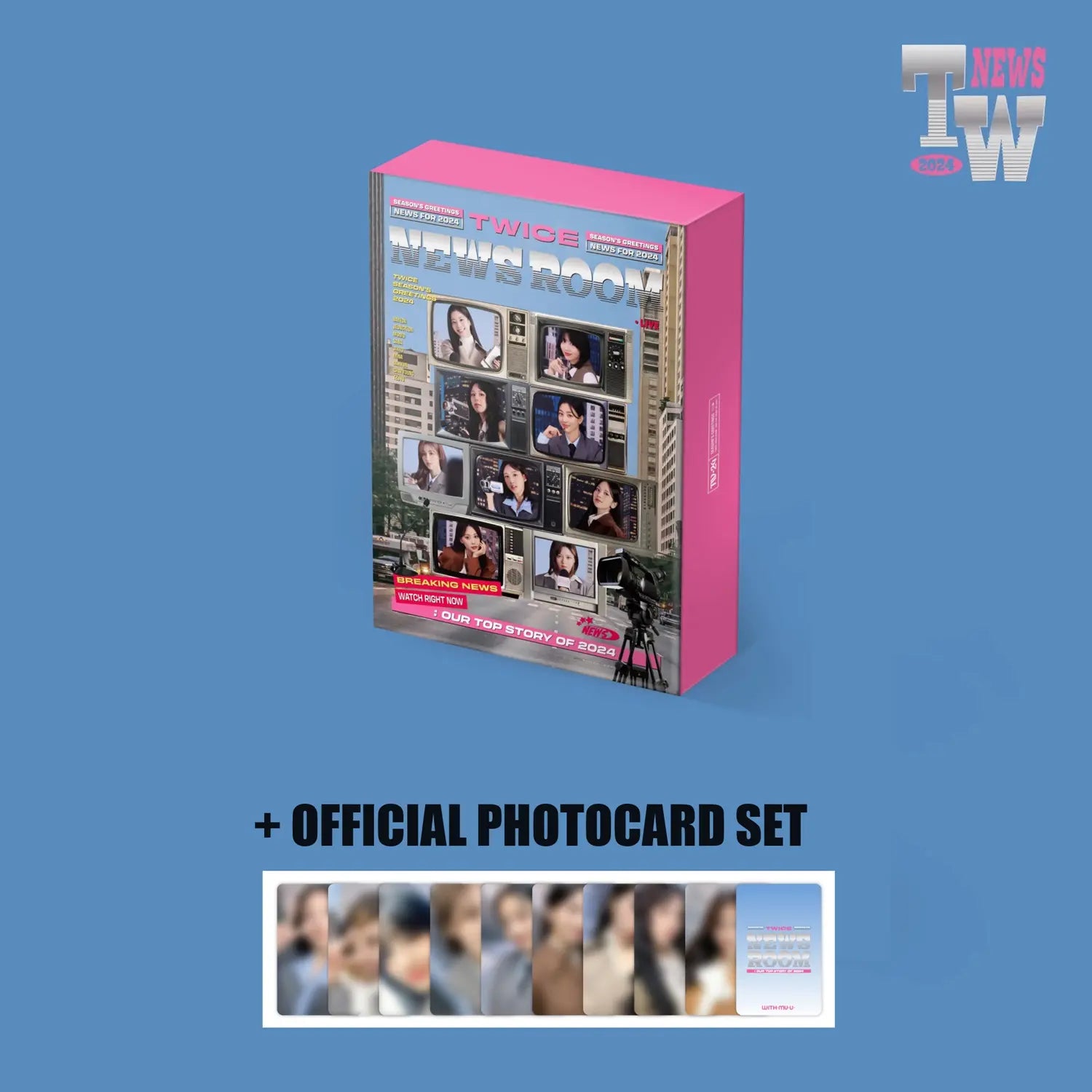 Twice 2024 Season's Greetings + Photocard Set Choice Music LA