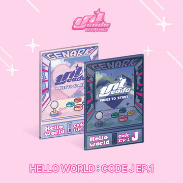 [Pre-Order] UNICODE 1st EP Album - HELLO WORLD : CODE J EP.1