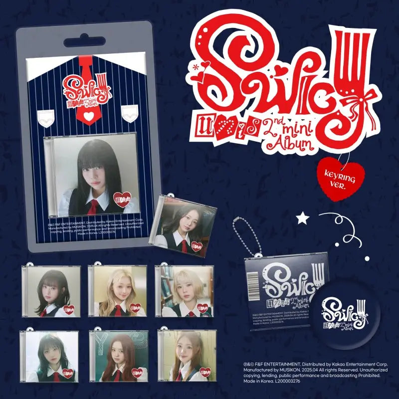 UNIS 2nd Mini Album - SWICY (Keyring Ver.)