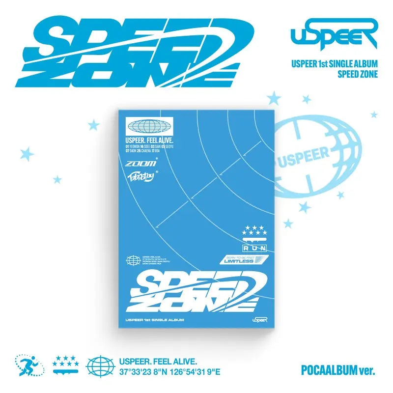 USPEER 1st Single Album - SPEED ZONE (Poca Album)