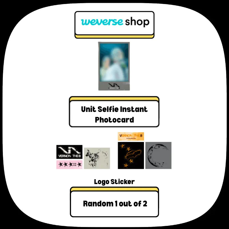 V8 1st Mini Album - V8 (Weverse Album Ver.) + Weverse Shop Benefit