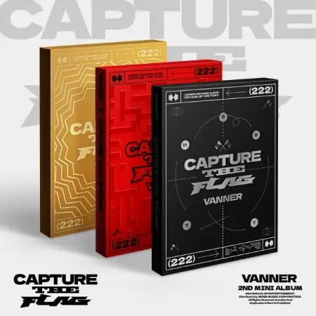 VANNER 2nd Mini Album - CAPTURE THE FLAG