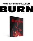 VANNER 3rd Mini Album - BURN + APPLEMUSIC Photocard