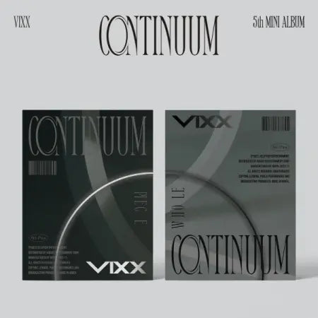 VIXX 5th Mini Album - CONTINUUM
