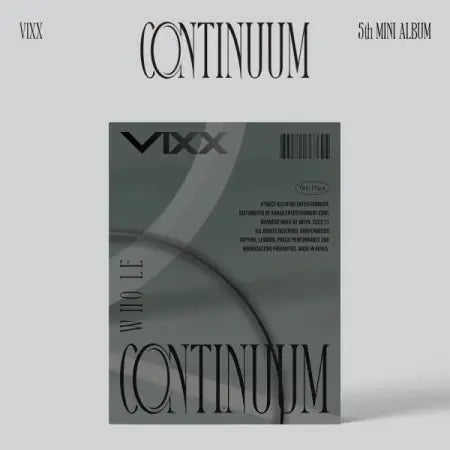 VIXX 5th Mini Album - CONTINUUM