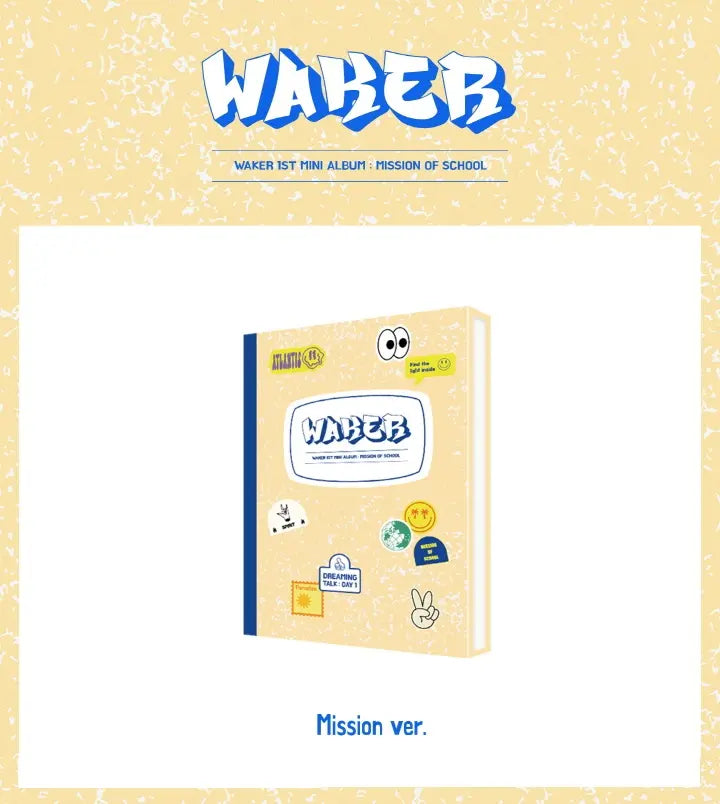 WAKER 1st Mini Album - MISSION OF SCHOOL