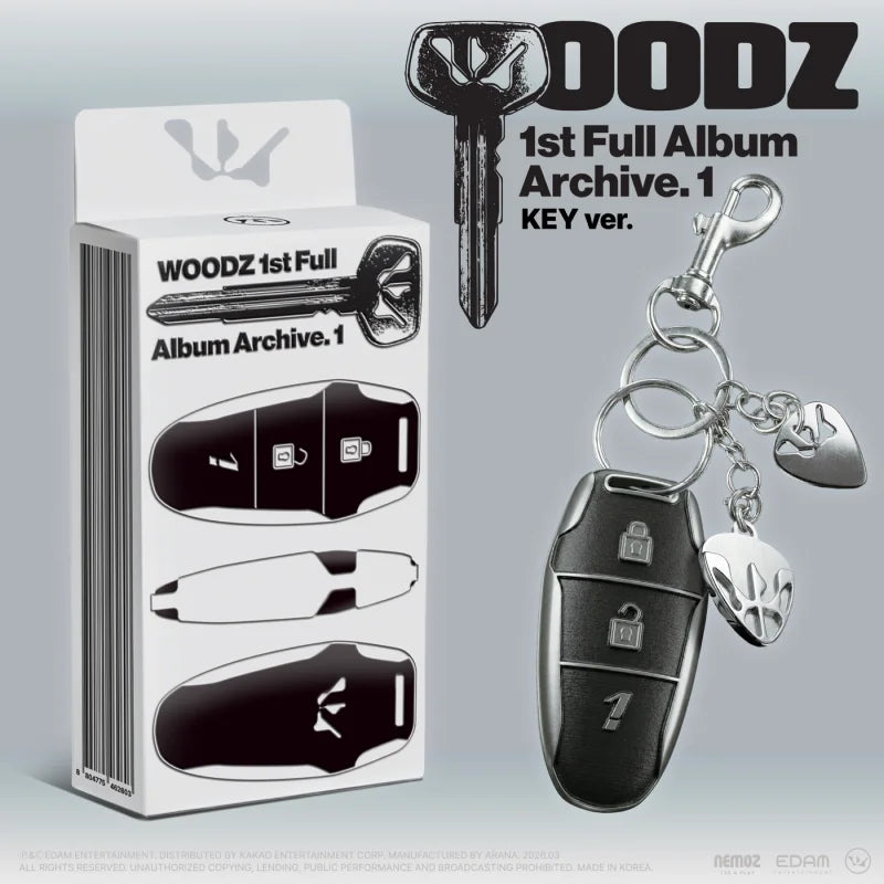 WOODZ 1st Full Album Archive.1 キーver WOODZ 1st Full Album - Archive. 1 (Key Ver.) – Choice Music LA