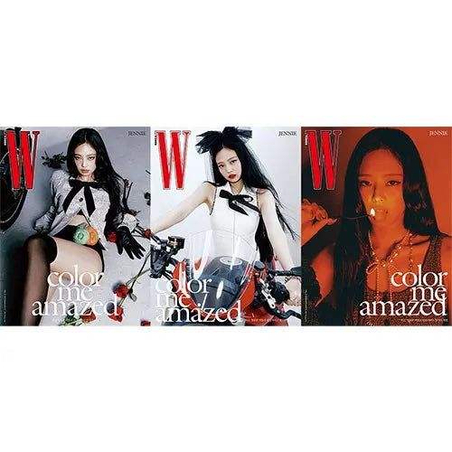 W KOREA BLACKPINK JENNIE 表紙 5冊セット W Korea Magazine 2024-11 [Cover : Jennie] – Choice Music LA