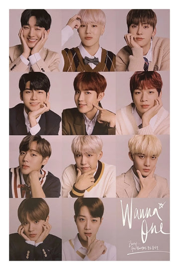 Wanna One Photo Essay Season 2 [Thank you for every moment we've been together for] Official Poster - Photo Concept B