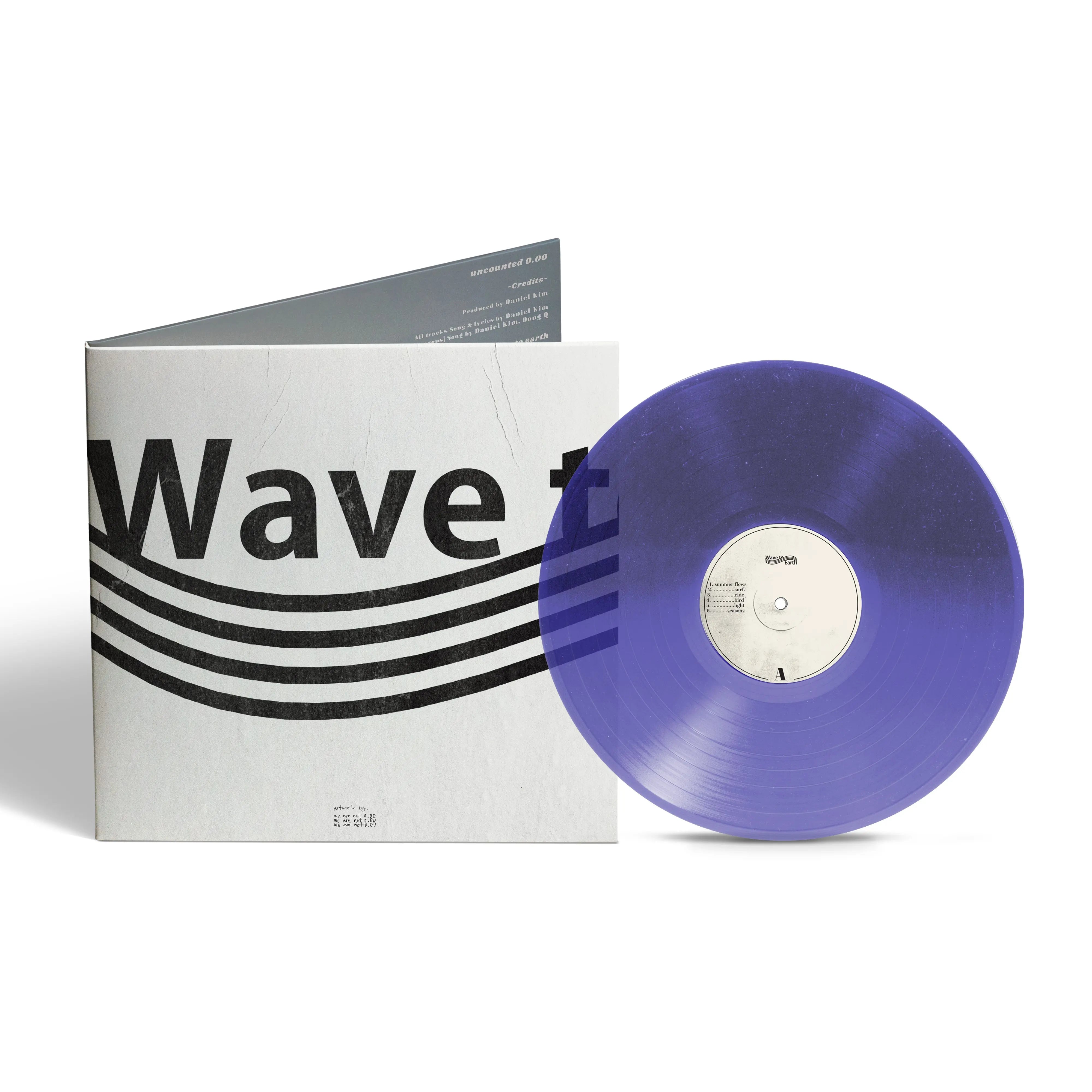 低価格 0.00 uncounted - Earth to Wave (Transparent LP Blue その他