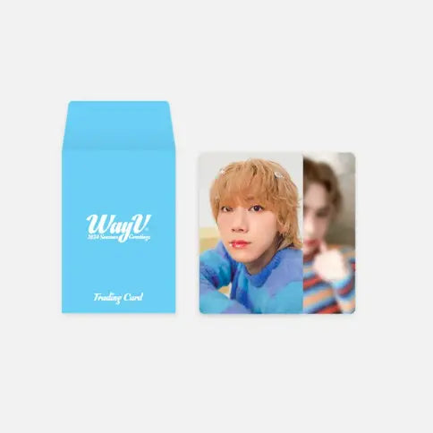 WayV 2024 Season's Greetings Official Merchandise - Random Trading Card