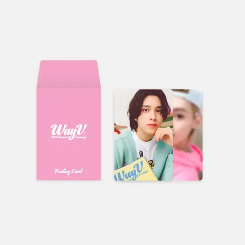 WayV 2024 Season's Greetings Official Merchandise - Random Trading Card