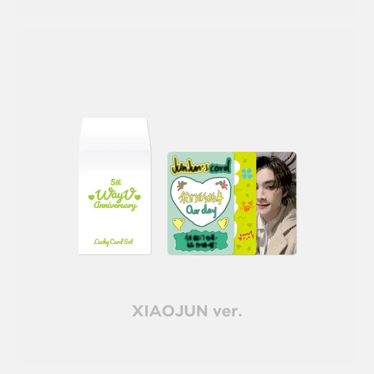 WayV 5th Anniversary Official Merchandise - Lucky Card Set