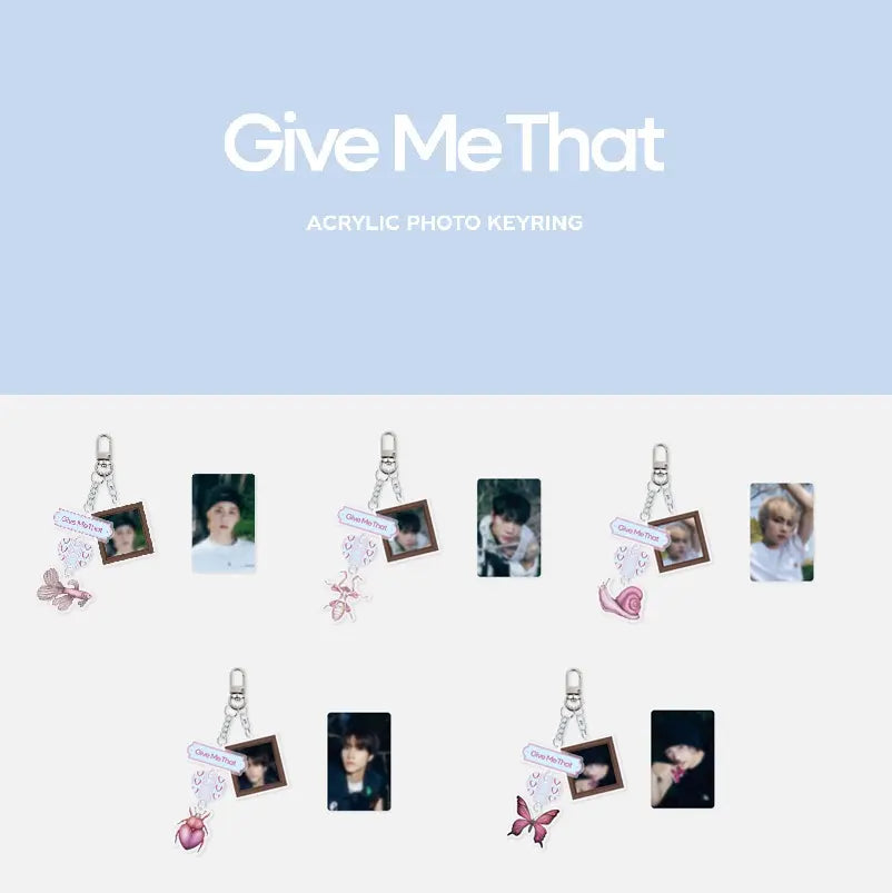 WayV Give Me That Official Merchandise - Acrylic Photo Keyring