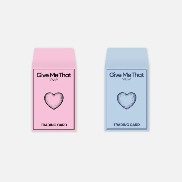 WayV Give Me That Official Merchandise - Trading Card Set