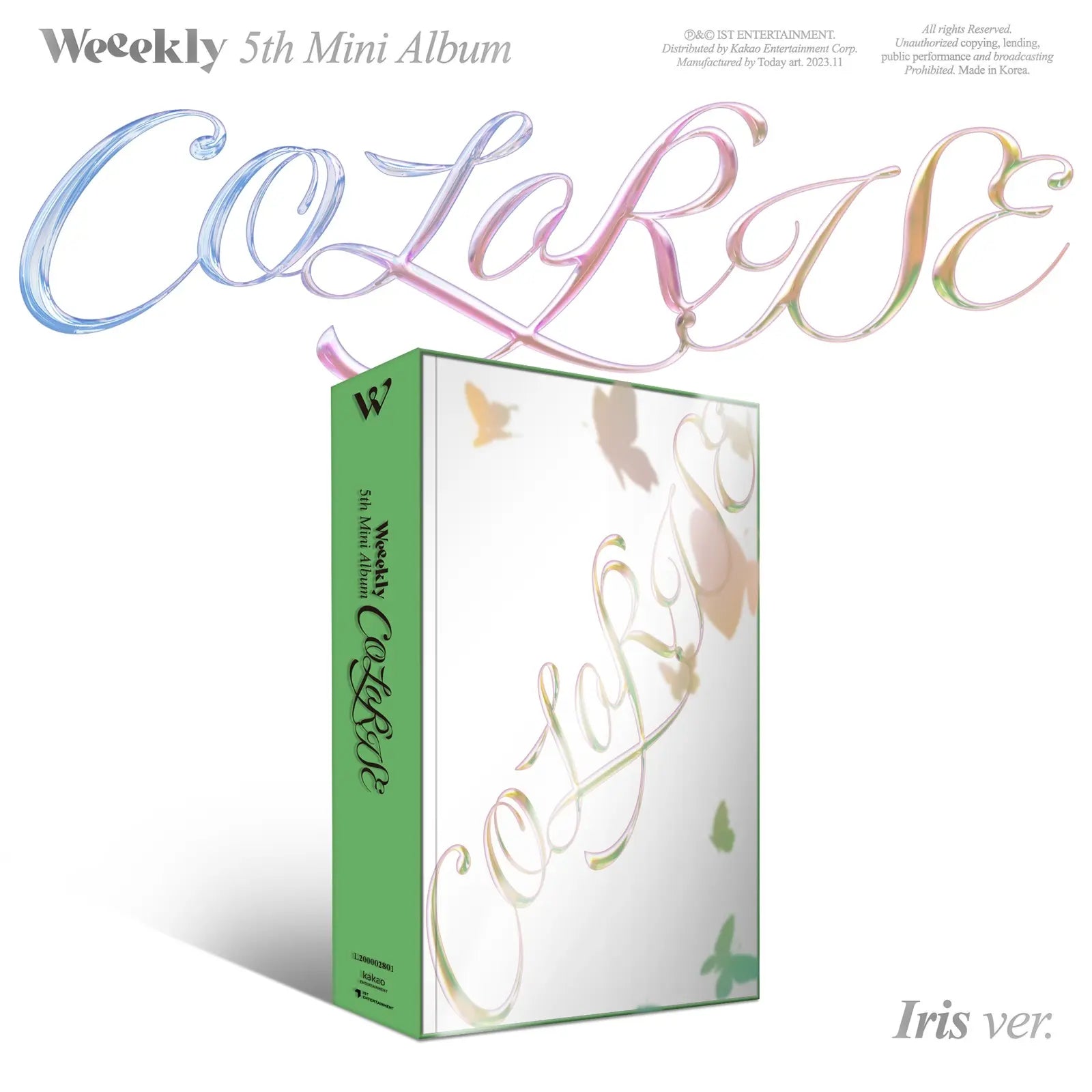 Weeekly 5th Mini Album - ColoRise