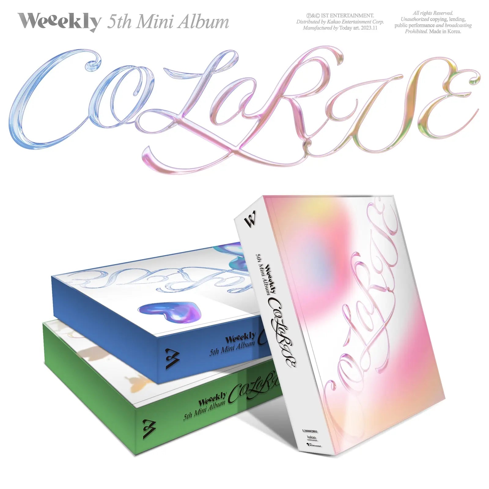 Weeekly 5th Mini Album - ColoRise
