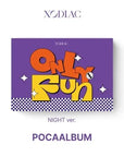 XODIAC 1st Single Album - ONLY FUN (Poca Album)