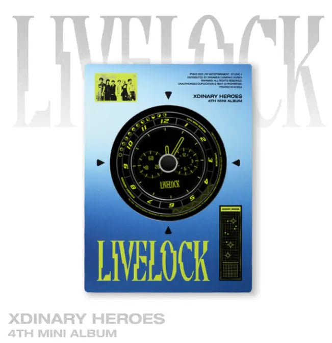 Xdinary Heroes 4th Mini Album - Livelock – Choice Music LA Xdinary Heroes 4th Mini Album - Livelock – Choice Music LA
