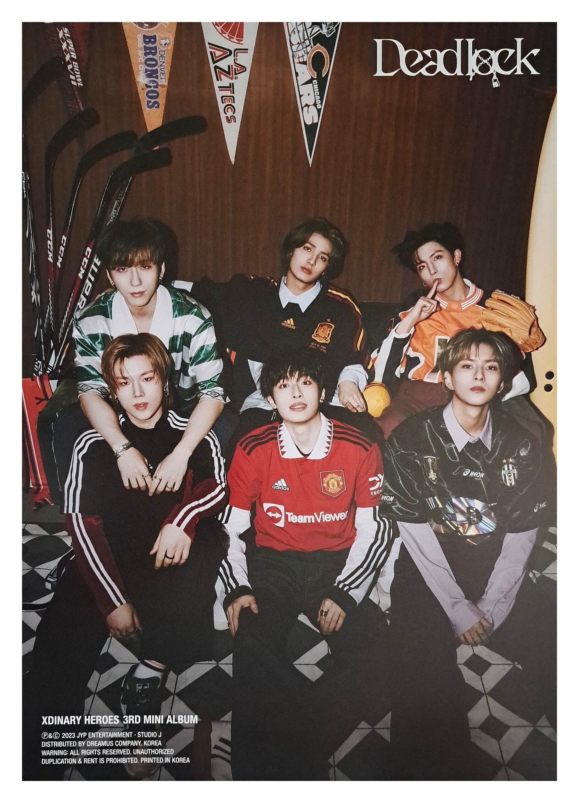 Xdinary Heroes 3rd Mini Album Deadlock Official Poster
