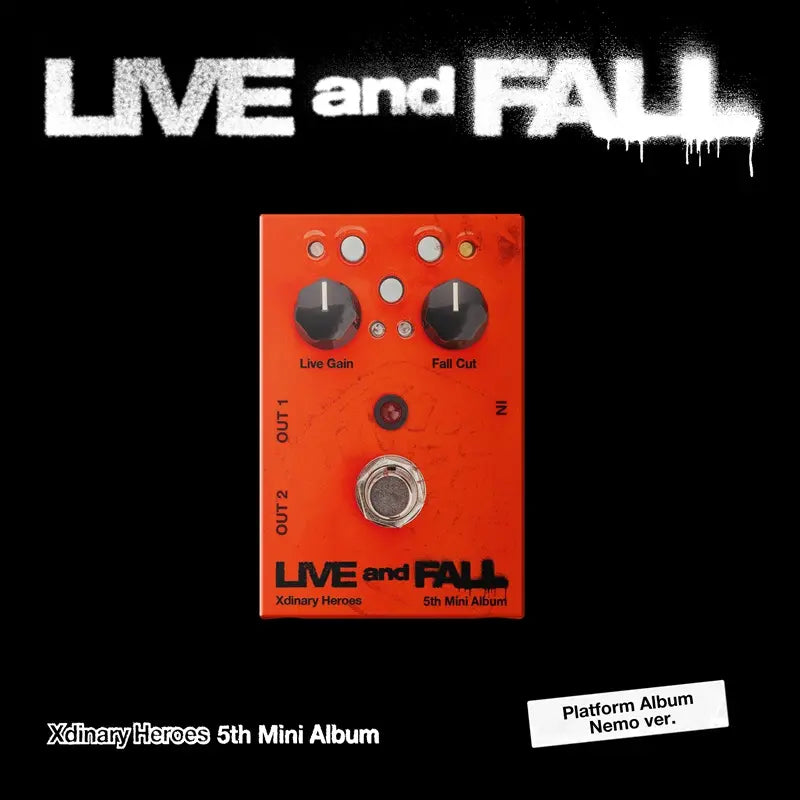 Xdinary Heroes 5th Mini Album - LIVE and FALL (Platform_Nemo Ver Xdinary Heroes 5th Mini Album - LIVE and FALL (Platform_Nemo Ver