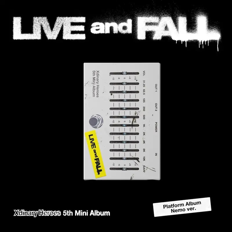 Xdinary Heroes 5th Mini Album - LIVE and FALL (Platform_Nemo Ver Xdinary Heroes 5th Mini Album - LIVE and FALL (Platform_Nemo Ver