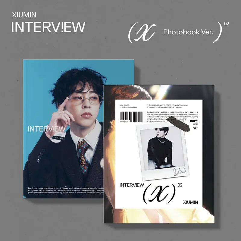 【良好品】 – Ver.) (Photobook X Interview - Album Xiumin Choice LA Music タレントカード
