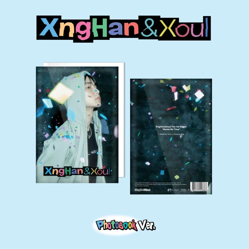 未開封 スンハン XngHan&Xoul Waste No Time XngHan&Xoul 1st Single Album - Waste No Time (Photobook Ver