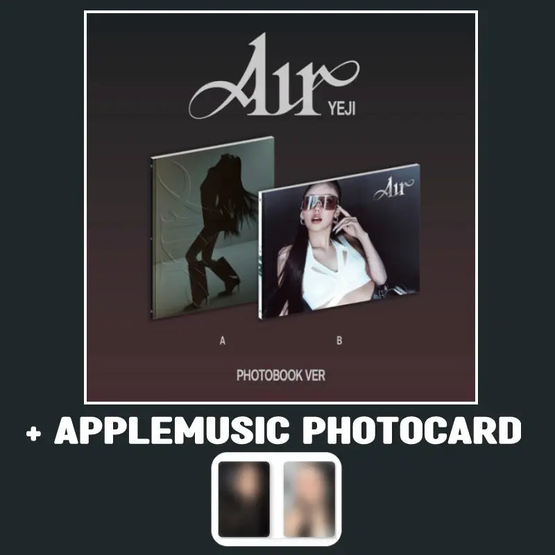YEJI Album - Air (Photobook Ver.) + APPLEMUSIC Photocard