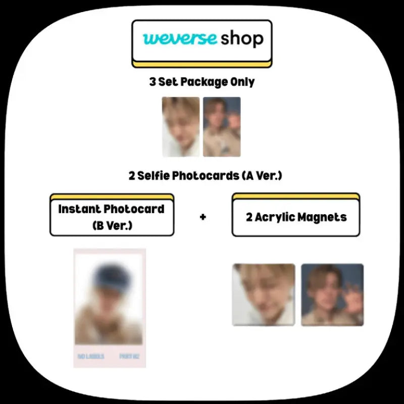 YEONJUN Album - NO LABELS : PART 02 + Weverse Shop Benefits