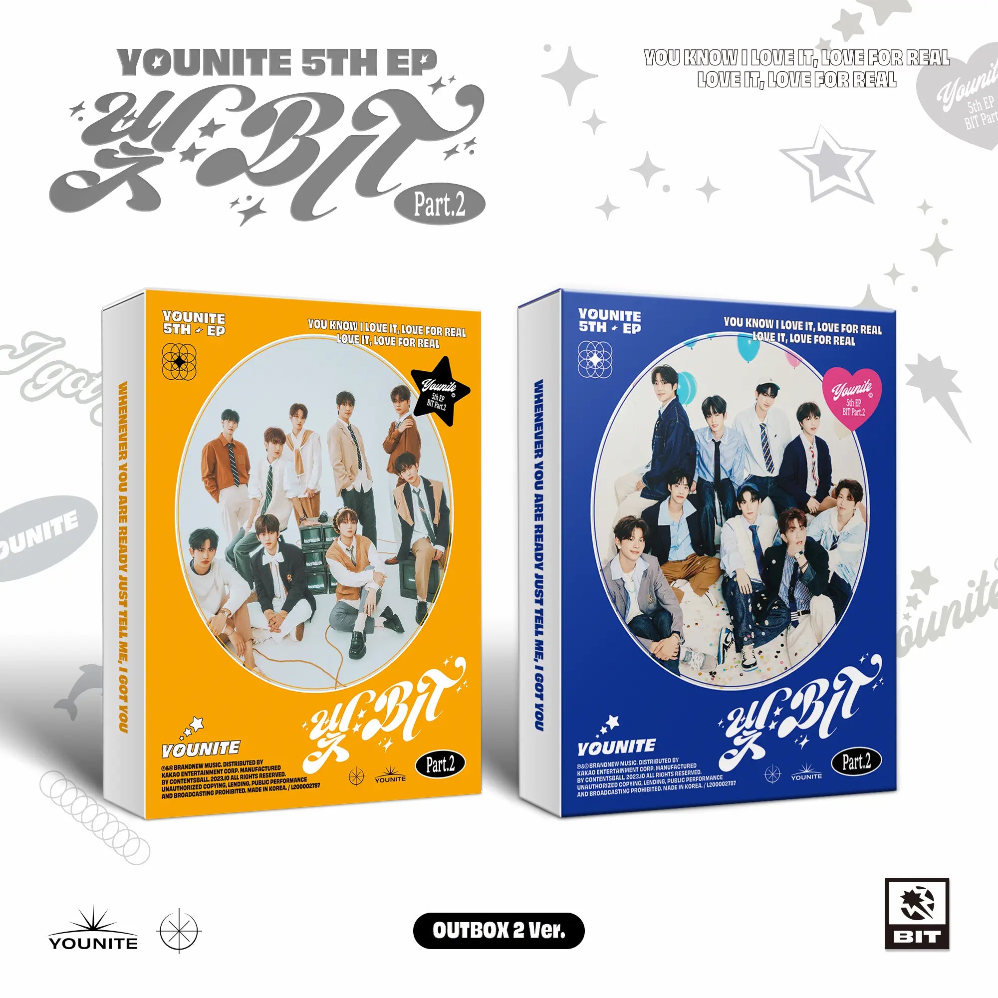 YOUNITE 5th EP Album - 빛 : BIT Part.2