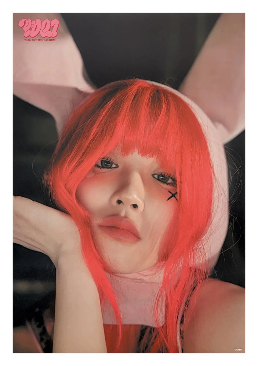 YUQI 1st Mini Album YUQ1 (Rabbit Ver.) Official Poster