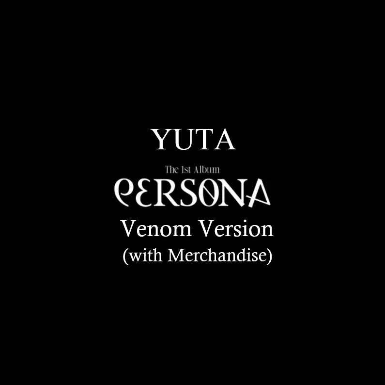 Pre-Order] YUTA 1st Japanese Album - Persona (Venom Ver.) (with