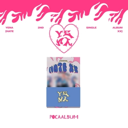 Yena 2nd Single Album - HATE XX (Poca Album)