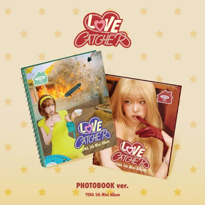 イェナ LOVECATCHER applemusic サイン入りトレカ Yena 5th Mini Album - LOVE CATCHER (Photobook Ver.) + APPLEMUSIC