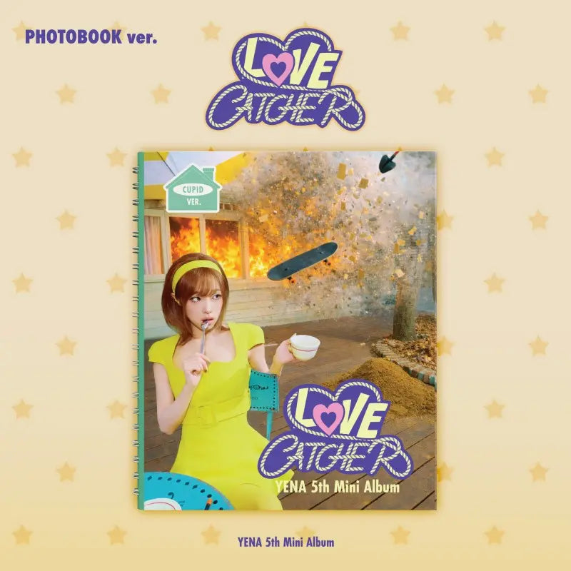 Yena 5th Mini Album - LOVE CATCHER (Photobook Ver.) + APPLEMUSIC