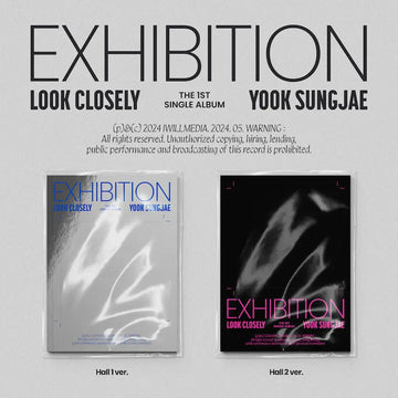 [Pre-Order] Yook Sungjae 1st Single Album - EXHIBITION : Look Closely