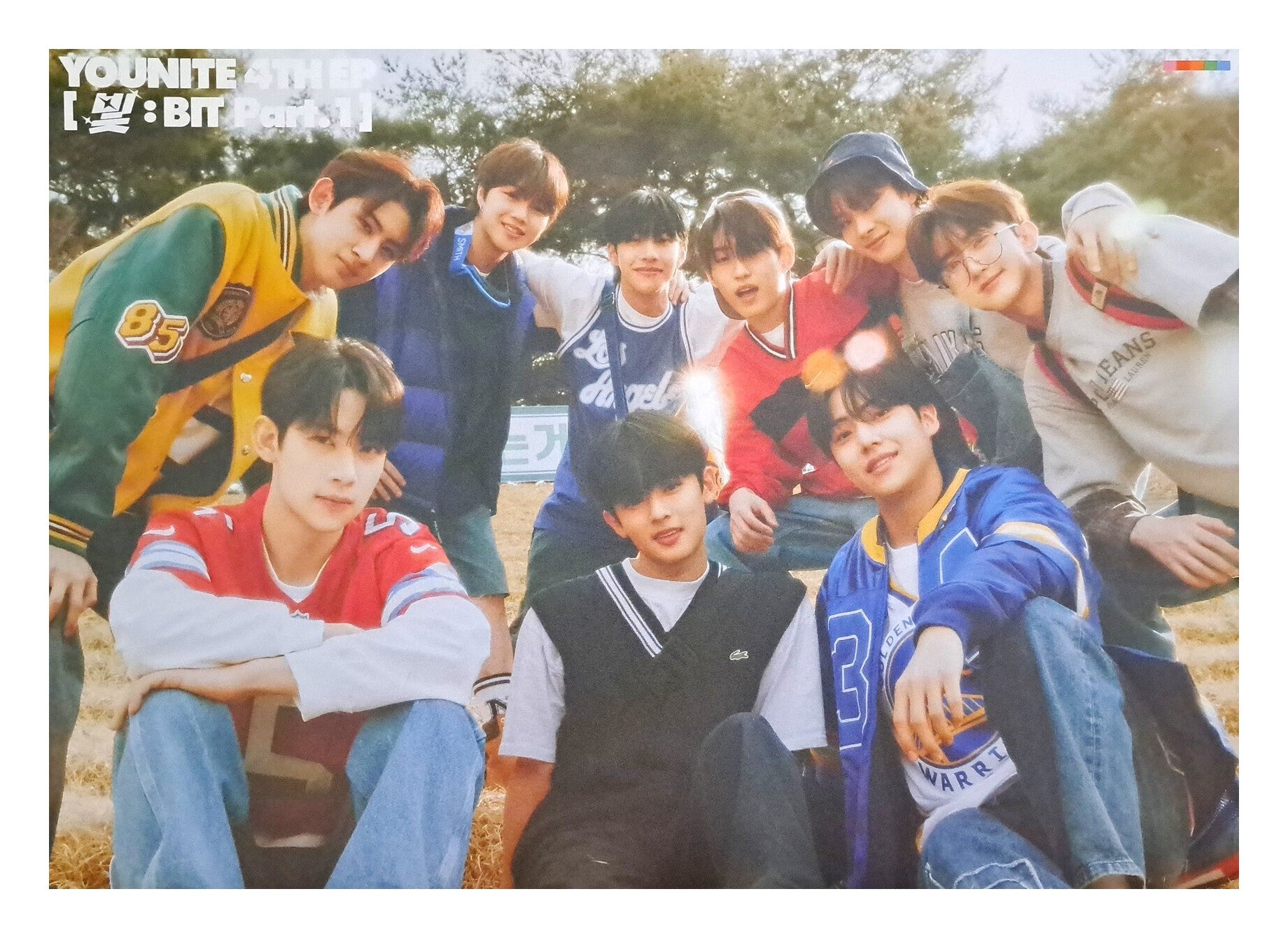 YOUNITE 4th EP Album 빛 : BIT Part.1 Official Poster - Photo Concept 오늘