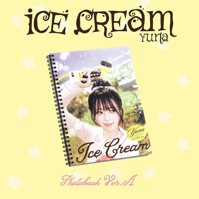 Yuna 1st Mini Album - Ice Cream (Photobook Ver.) + WITHMUU