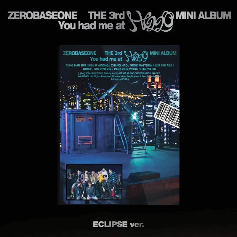 ZEROBASEONE 3rd Mini Album - You had me at HELLO + Lucky Draw Photocard