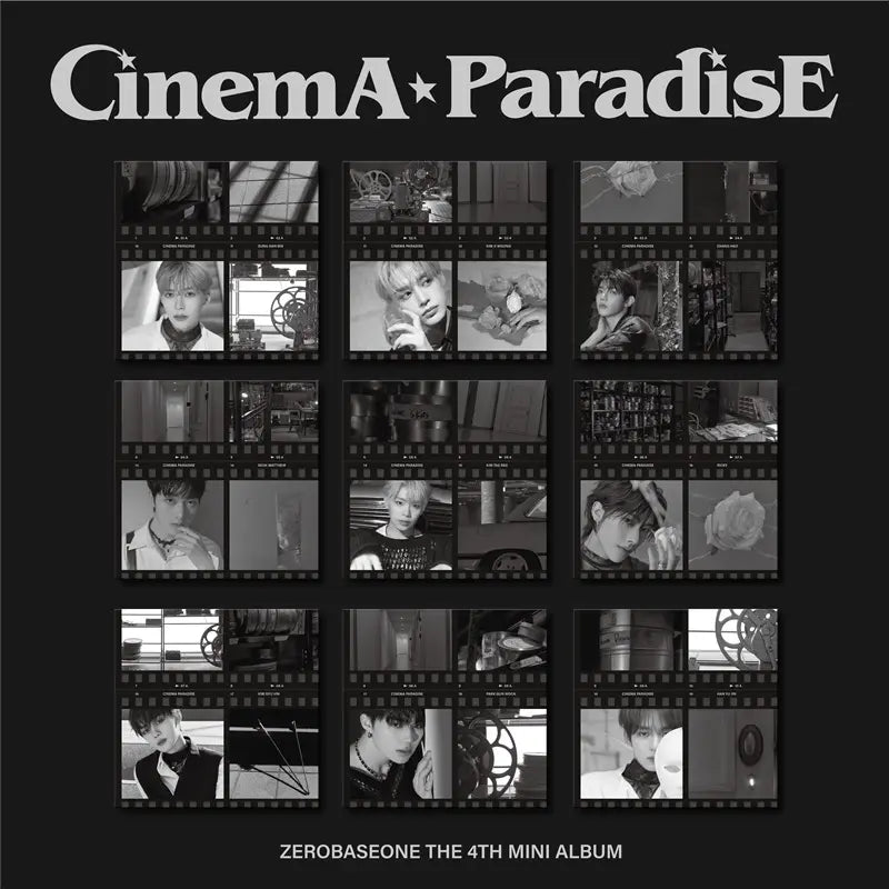 ZEROBASEONE アルバム 4個セット ZEROBASEONE 4th Mini Album - CINEMA PARADISE (Digipack Ver