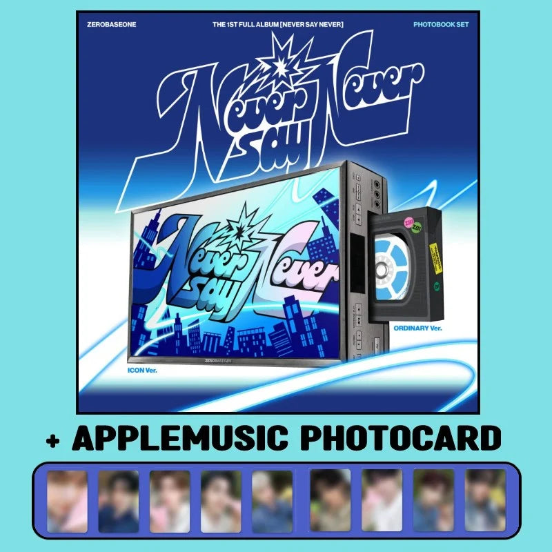ZEROBASEONE 1st Full Album - NEVER SAY NEVER (Photobook Ver.) + ZEROBASEONE 1st Full Album - NEVER SAY NEVER (Photobook Ver.) +