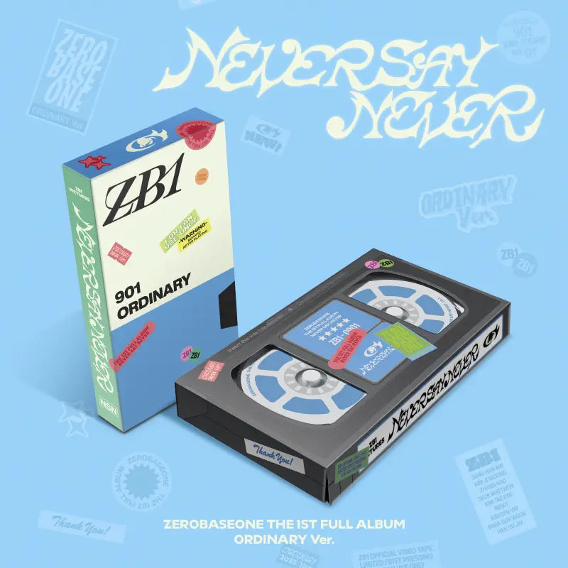 7ORDER 1st ALBUM 『ONE』 Pre-Order] ZEROBASEONE 1st Full Album - NEVER SAY NEVER